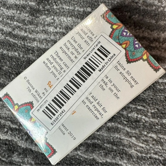 Stress Less Cards Deck Self-Awareness 50 Daily Reflect Self Help Anxiety New - Picture 4 of 7